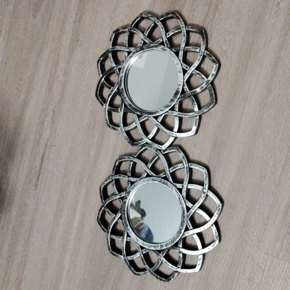 2 MATCHING CELTIC MIRRORS - Picture 1 of 1